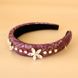 OG Headband Purple Flower 