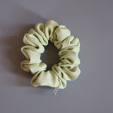 Milky Mint Mini Scrunchie
