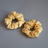 Vanilla Cream Mini Scrunchie