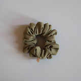 Mushroom Khaki Mini Scrunchie