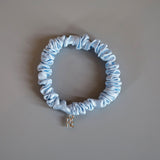 Sky Blue Mini Scrunchie