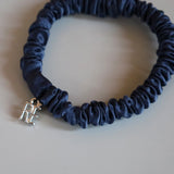 Deep Navy Mini Scrunchie