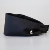 Wide Headband Black Nylon