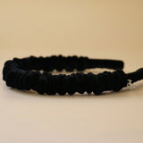 Gather Headband Velor Black