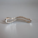 Wave Silver Hair Clip