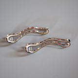 Wave Silver Hair Clip