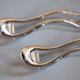 Wave Silver Hair Clip