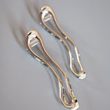 Wave Silver Hair Clip