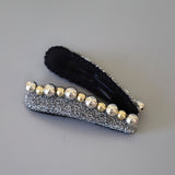 Hair Pin Silver Lame