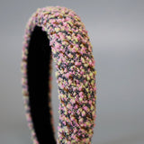 OG Headband Pink Tweed