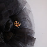 Black Tutu Frill Scrunchie