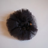 Black Tutu Frill Scrunchie