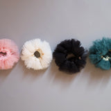 Black Tutu Frill Scrunchie