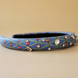 Slender Headband Blue Pink