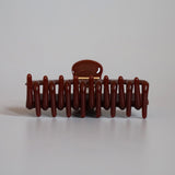 Ruby Wine Gloss Hair Clip