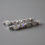 Silver Studs Hair Clip