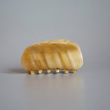 Caramel Marble Gloss Lip Clip