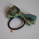 Green Gold Ribbon Pony