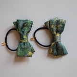 Green Gold Ribbon Pony