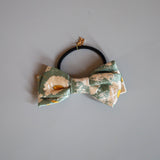 White Green Ribbon Pony
