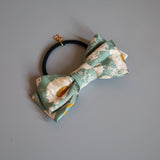 White Green Ribbon Pony