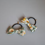 White Green Ribbon Pony