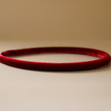 Tight Headband Velour Red