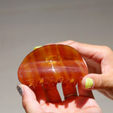 Almond Brown Gloss Lip Clip