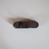 Slate Black Gloss Bar Hair Clip