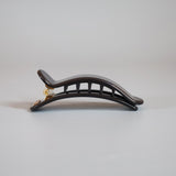 Slate Black Gloss Bar Hair Clip