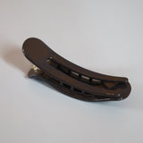 Slate Black Gloss Bar Hair Clip