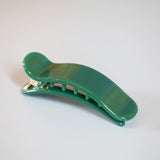 Kelly Green Gloss Bar Hair Clip