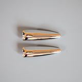Metal SIlver Hair Pin(2pcs)