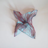 Aurora Blue Shuriken Scrunchie