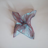 Aurora Blue Shuriken Scrunchie