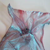 Aurora Blue Shuriken Scrunchie