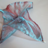 Aurora Blue Shuriken Scrunchie