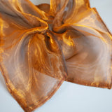 Aurora Orange Shuriken Scrunchie