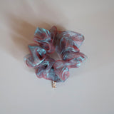 Aurora Blue Mini Scrunchie