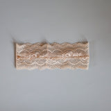 Lace Lt Beige Headband
