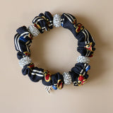 Silk Studs Pony Black Blue