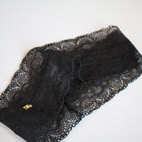 Lace Black Headband