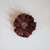 Raffle Choco Brown Scrunchie