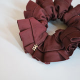 Raffle Choco Brown Scrunchie