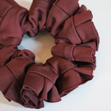 Raffle Choco Brown Scrunchie