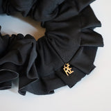 Raffle Black Scrunchie