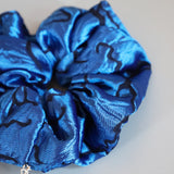 Luster Vivid Blue Scrunchie
