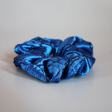 Luster Vivid Blue Scrunchie