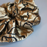 Luster Vivid Gold Scrunchie