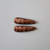 Shiny Brown Hair Pin